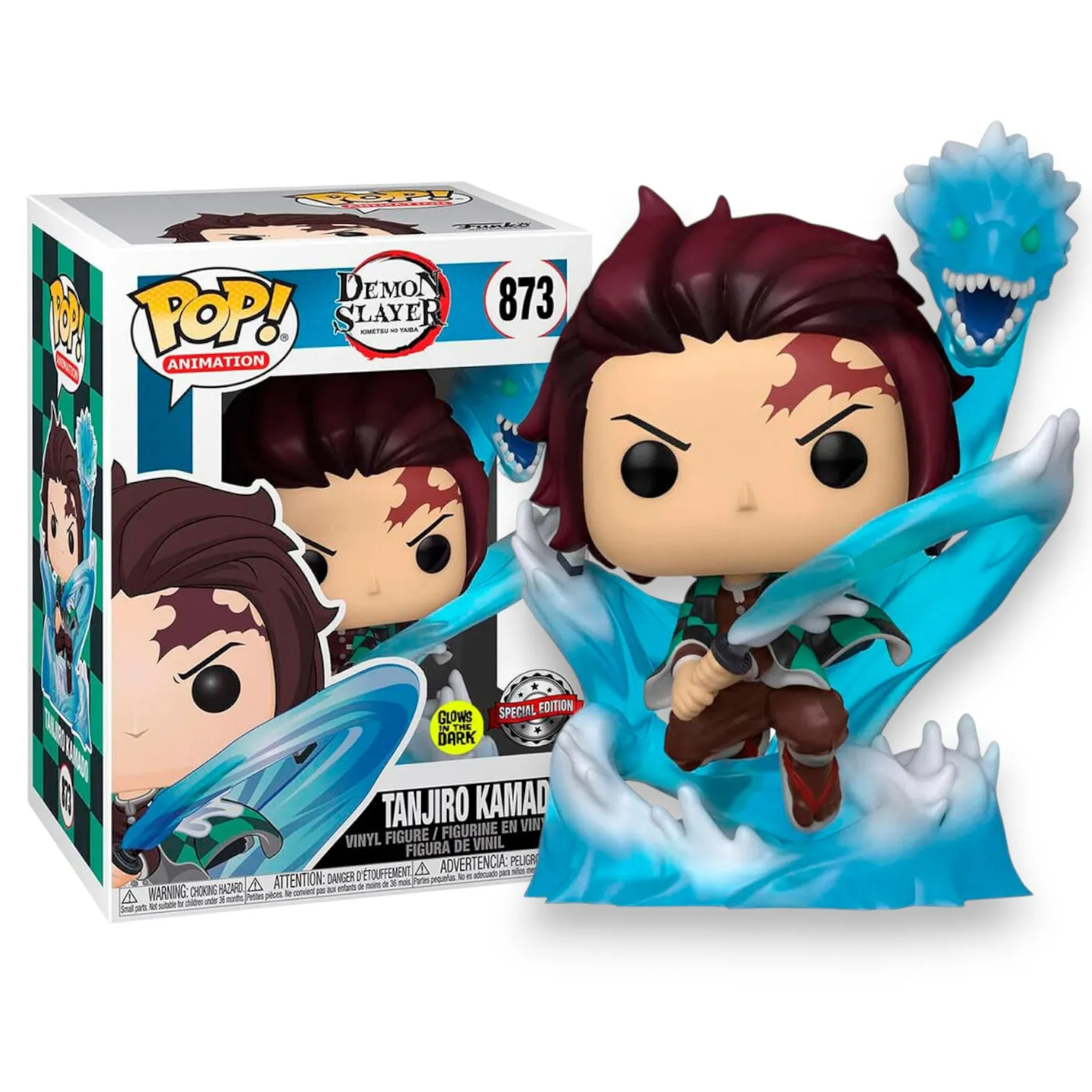 Фигурка Demon Slayer Kimetsu no Yaiba Tanjiro Kamado Exclusive — Funko Pop! Vinyl 873