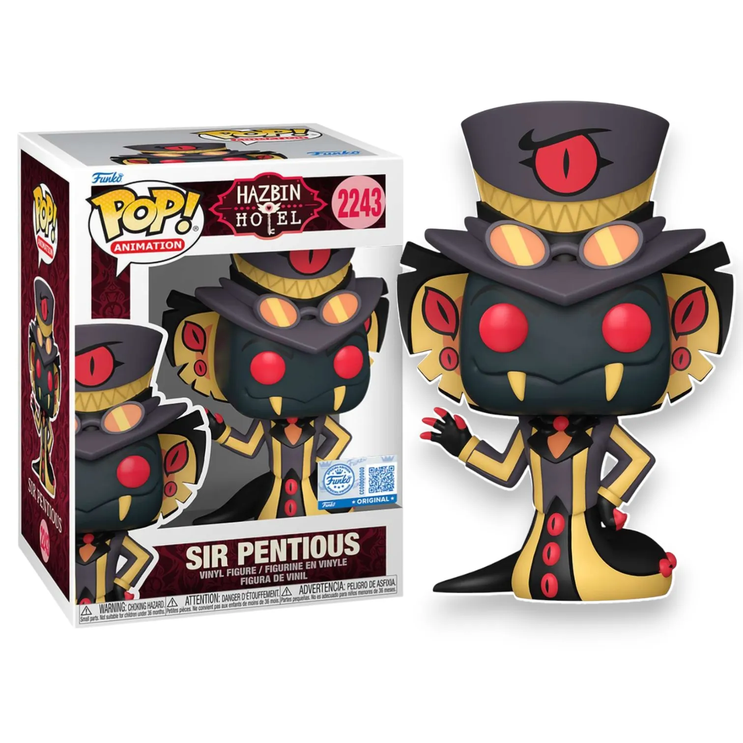 Фигурка Hazbin Hotel Sir Pentious Exc — Funko Pop Vinyl 2243