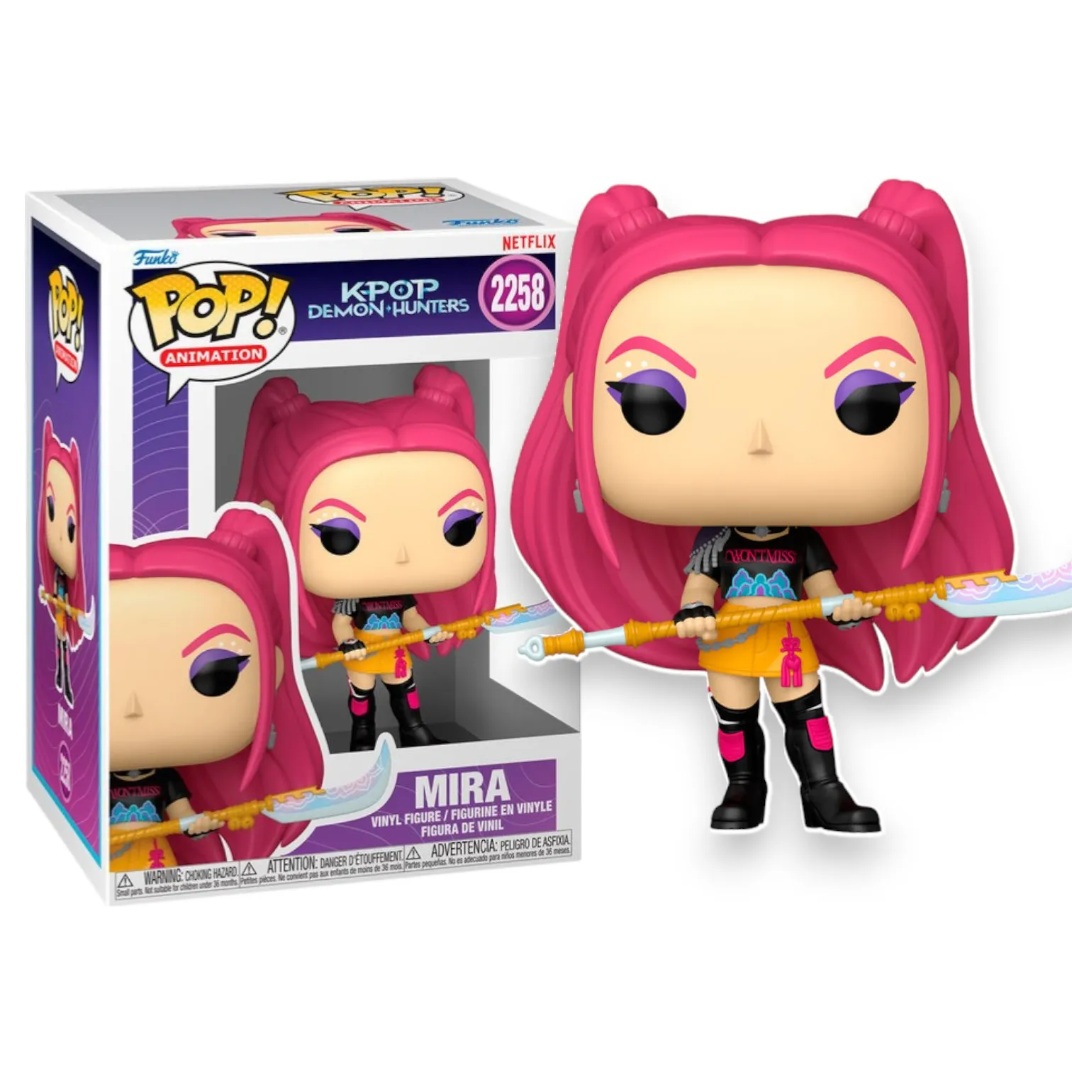 Фигурка Kpop Demon Hunters Mira — Funko Pop! Vinyl 2258