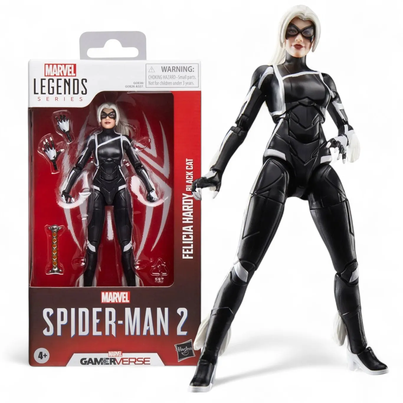 Фигурка Spider-Man 2 Black Cat — Hasbro Gamerverse Figure
