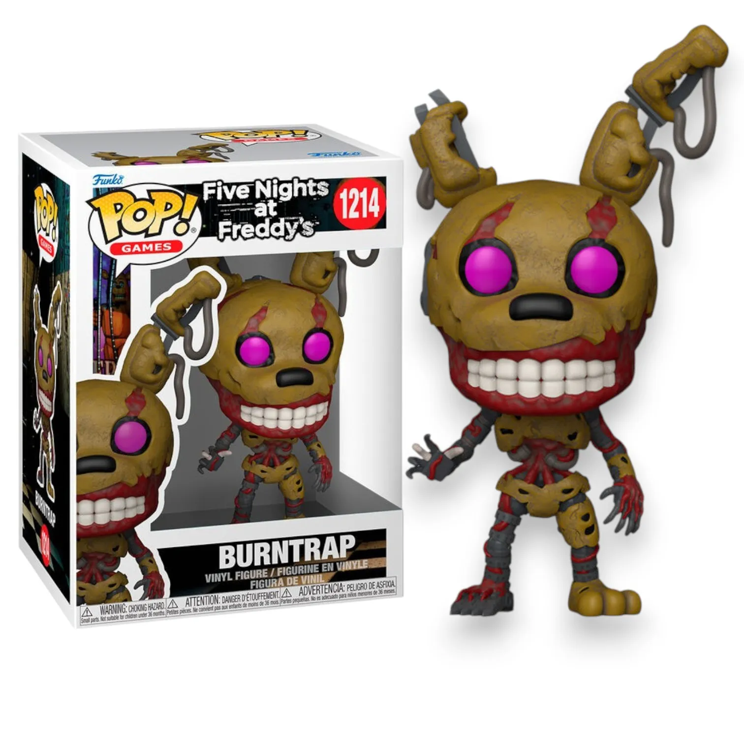 Фигурка Five Nights At Freddys Burntrap — Funko Pop! Vinyl 1214