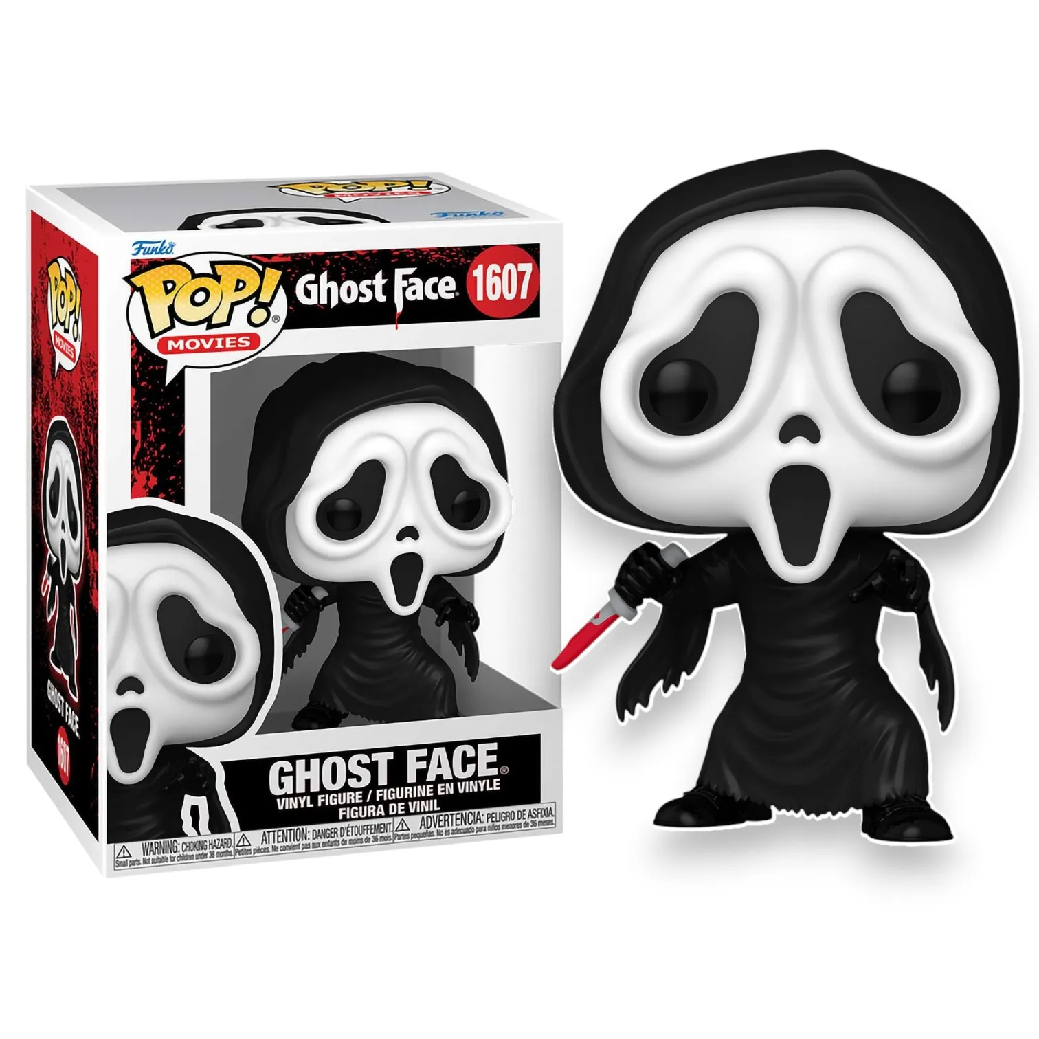 Фигурка Ghost Face — Funko Pop! Movies Vinyl 1607