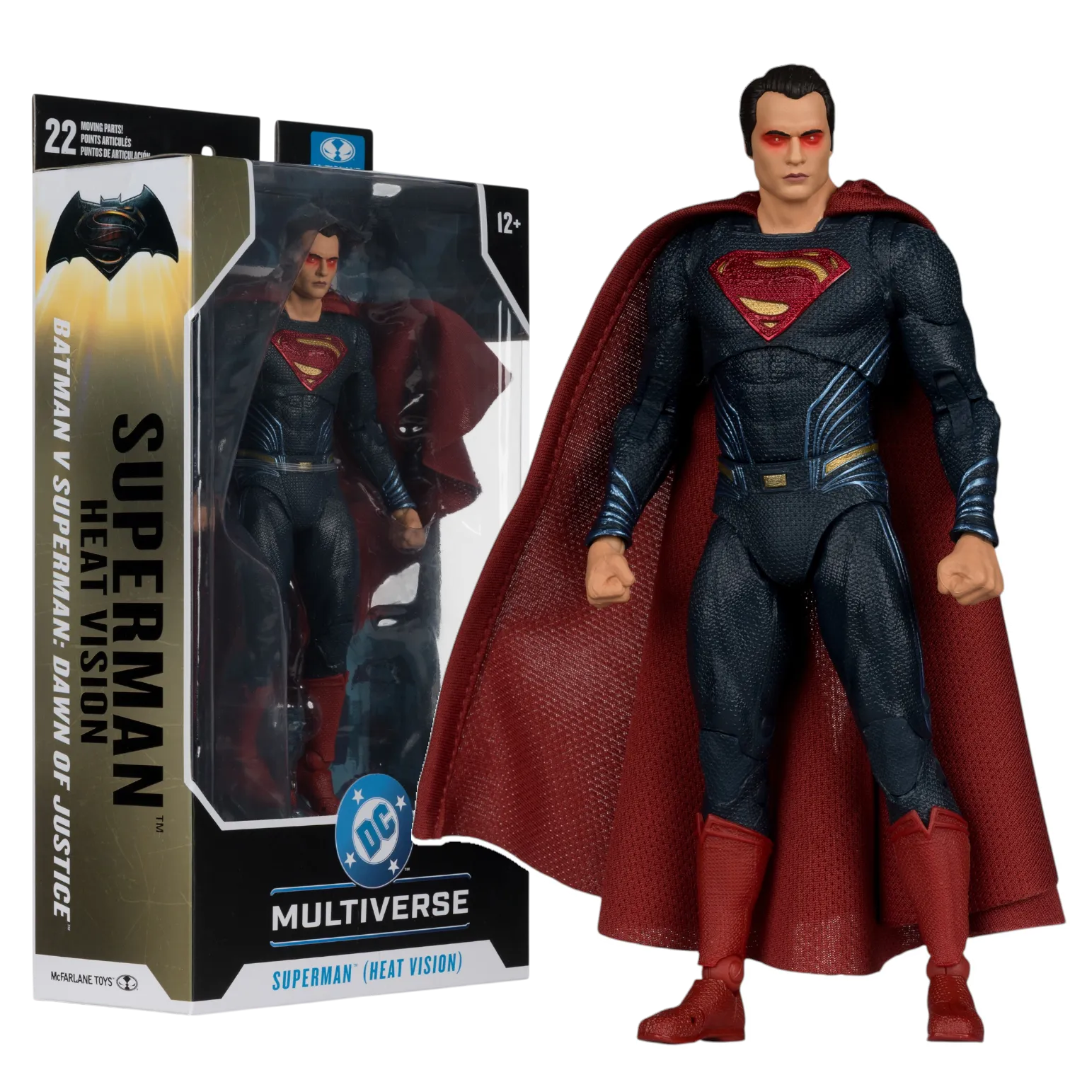 Фигурка DC Theatrical BvS 2016 Superman Heat Vision — McFarlane Toys Figure