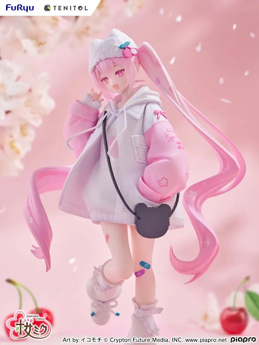 Фигурка Hatsune Miku Sakura Miku Cool Style — FuRyu Tenitol Petit Figure