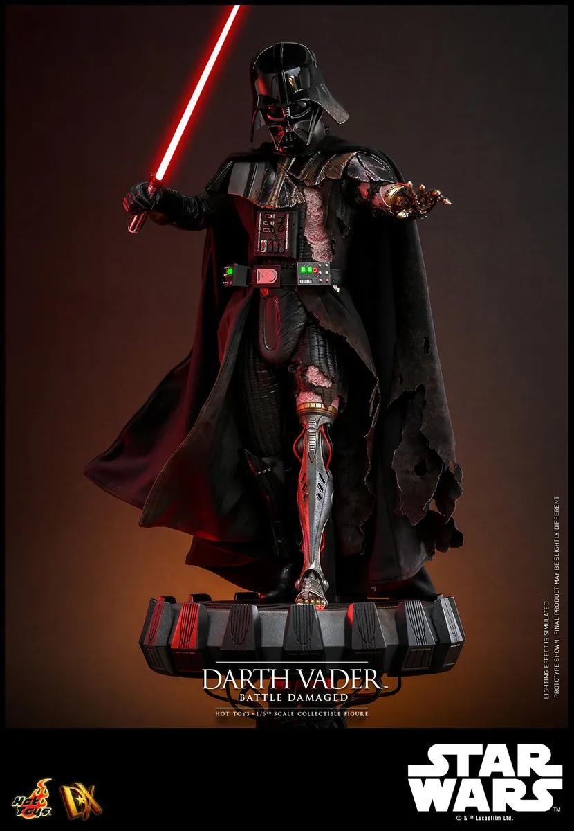 Фигурка Darth Vader Battle Damaged — Hot Toys DX44 Star Wars 1/6