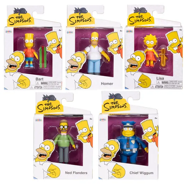Набор фигурок Симпсоны — Jakks Pacific Simpsons Family 5-pack