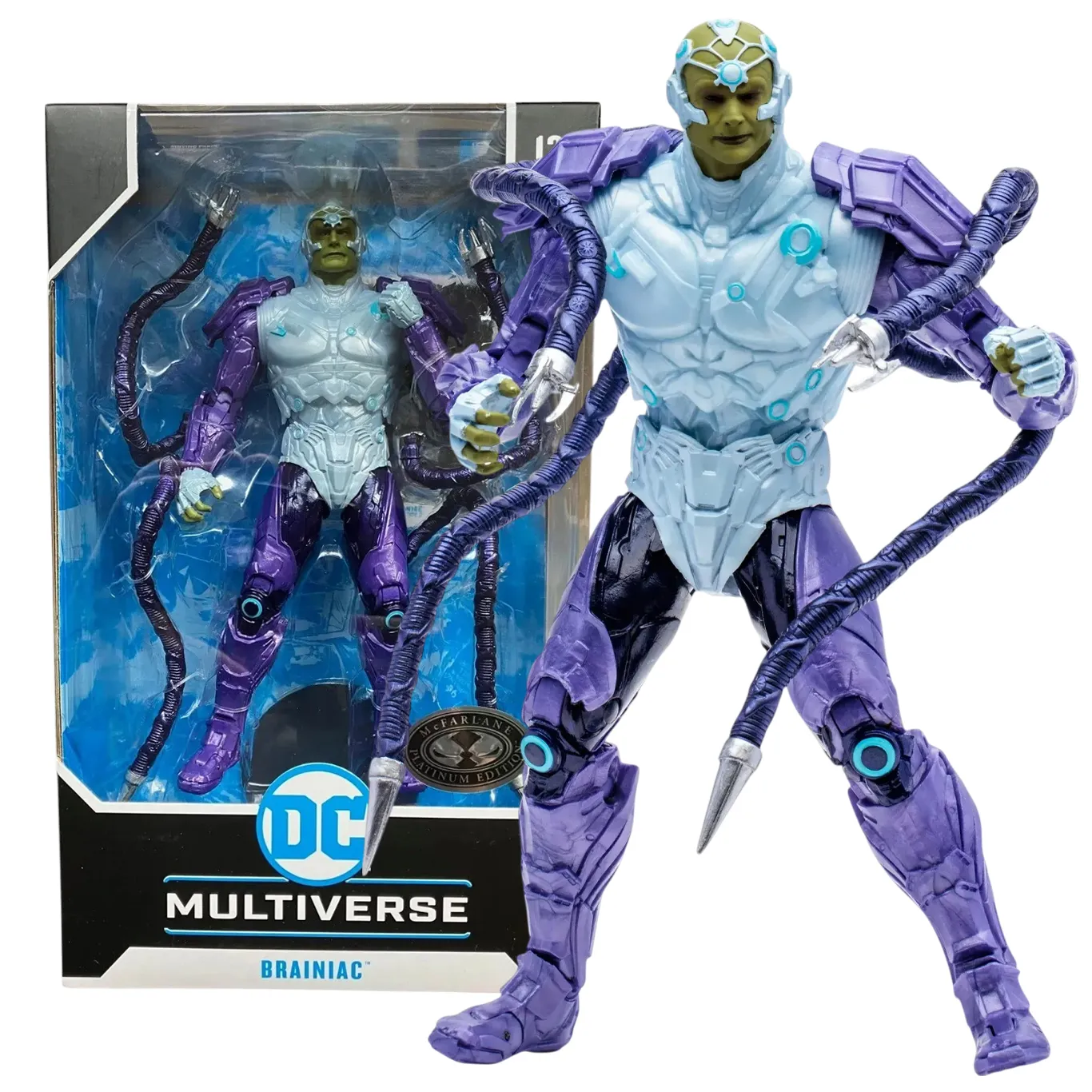 Фигурка Brainiac — McFarlane Toys Injustice 2 Figure Platinum Edition