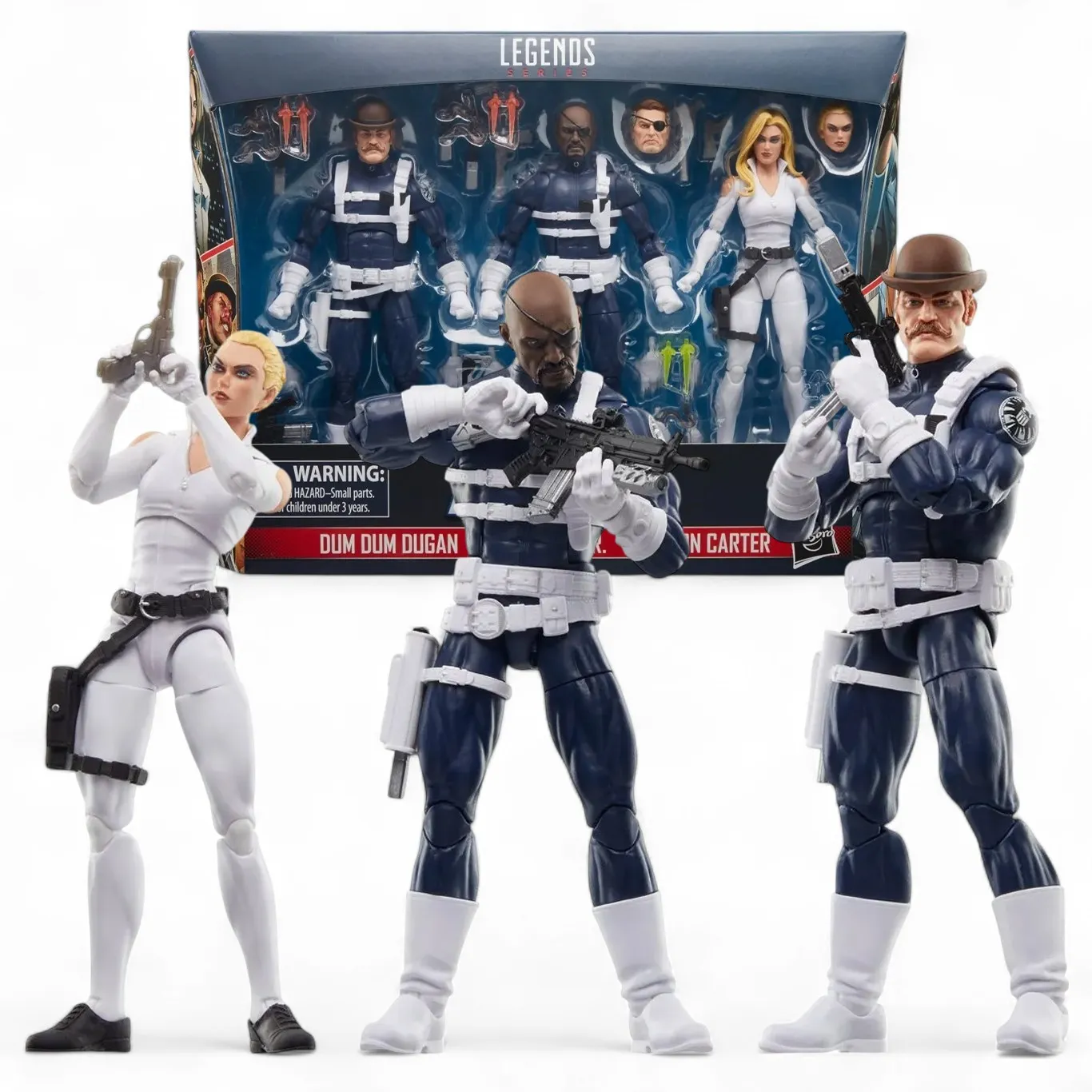 Фигурка S.H.I.E.L.D. 3-Pack — Hasbro Marvel Legends