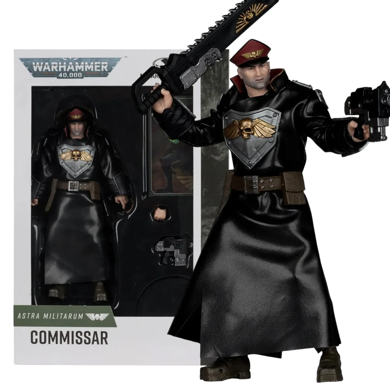 Фигурка Astra Militarum Commissar — McFarlane Toys Warhammer 40000