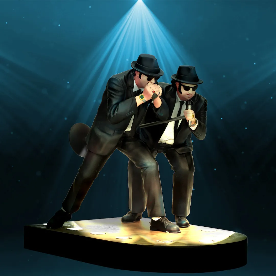Фигурки Братьев Блюз — SD Toys Blues Brothers Stage Box Set
