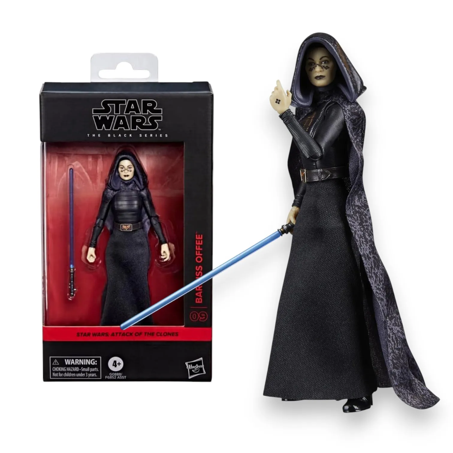 Фигурка Star Wars Barriss Offee Attack of The Clones — Hasbro Black Series