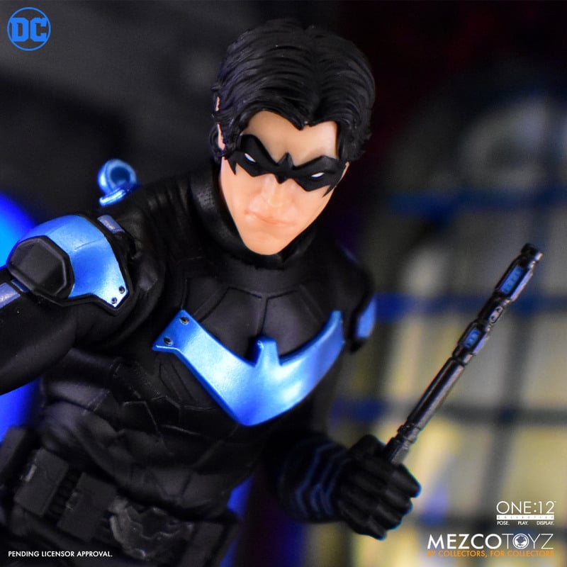 mezco メズコ ナイトウィング nightwing アクションフィギュア ワン12コレクティブ/ DCコミックス: ナイトウィング 1/12 アクション