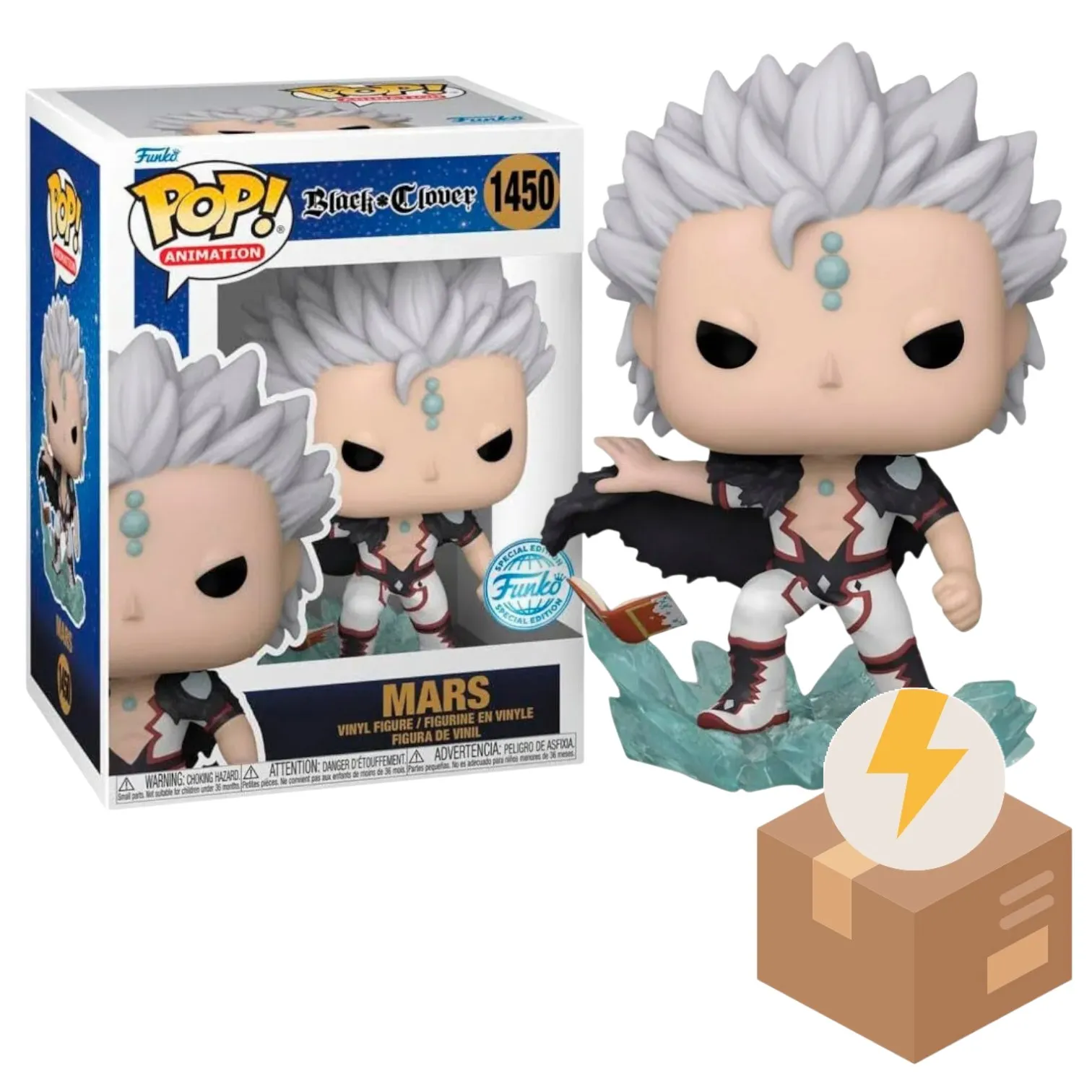 Фигурка Black Clover Mars Exclusive — Funko Pop! Vinyl 1450 BD