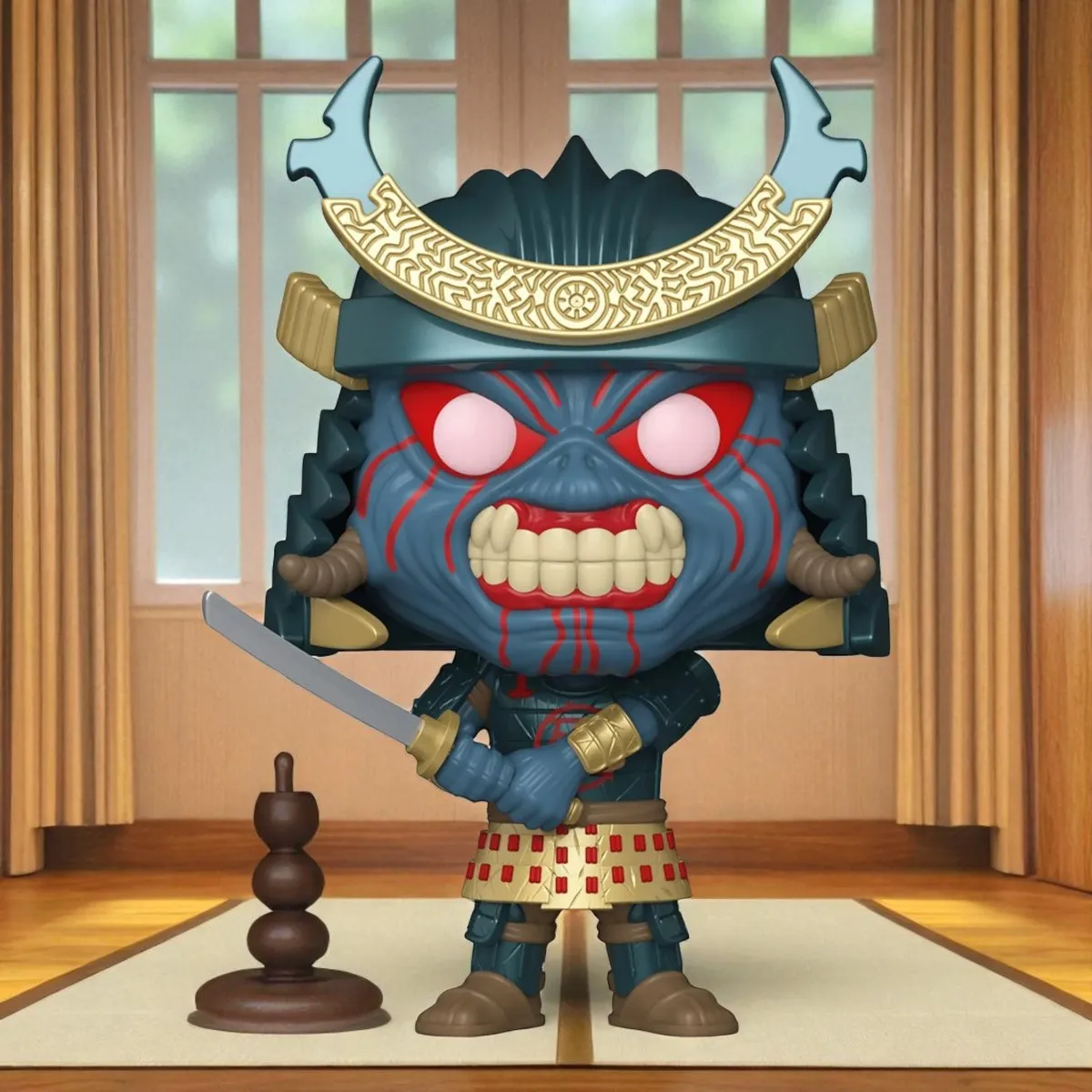 Funko Pop! Rocks : Iron Maiden - Senjutsu Eddie - Figurine en vinyle de collection - Idée cadeau - Produit officiel - Jouets pour enfants et adultes