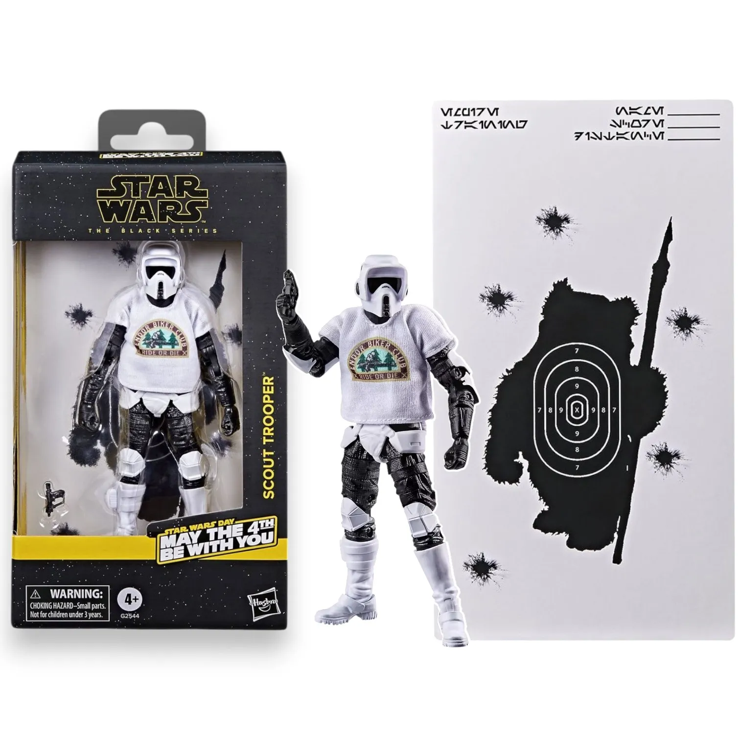 Фигурка May The 4th Scout Trooper — Hasbro Star Wars Black Series Figure