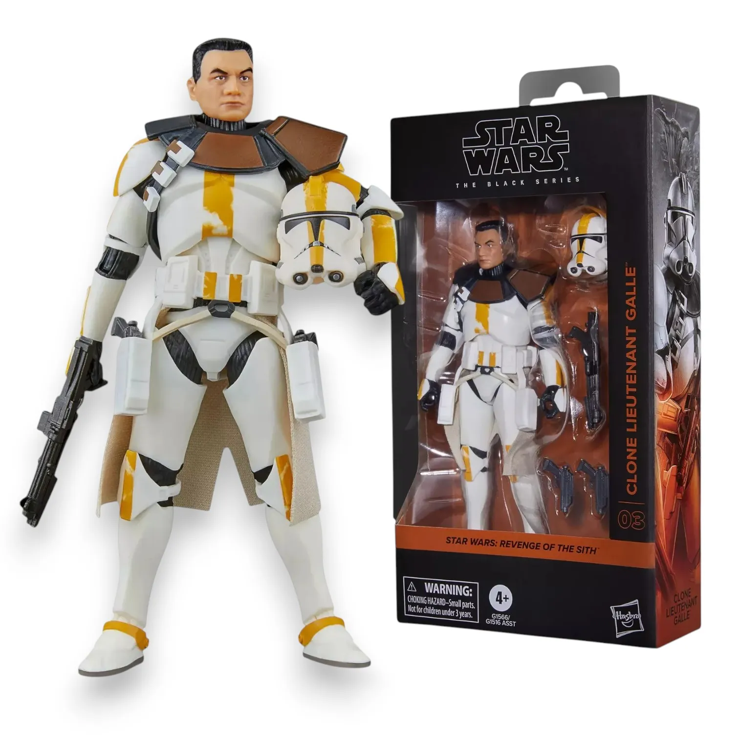 Фигурка Revenge of the Sith Clone Lieutenant Galle — Hasbro Star Wars Black Series