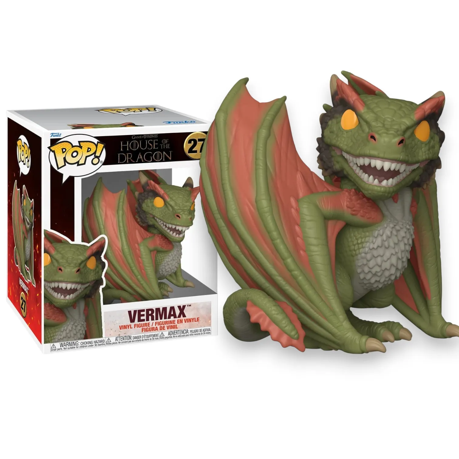 Фигурка House of the Dragon Vermax — Funko Pop! Vinyl 27