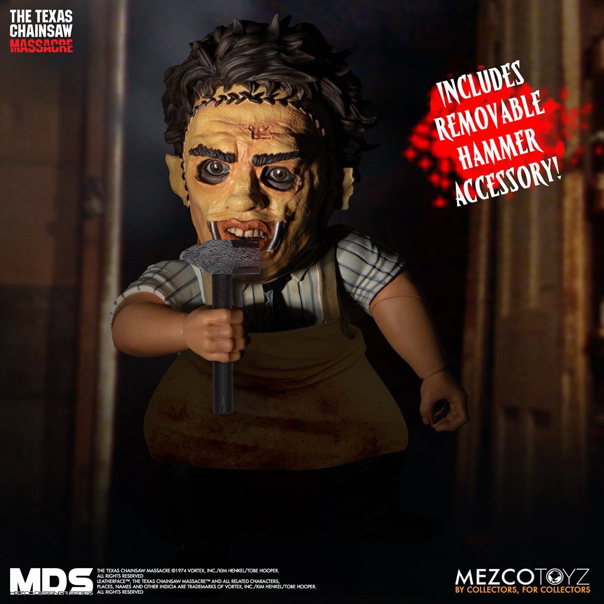 mezco mega scale leatherface