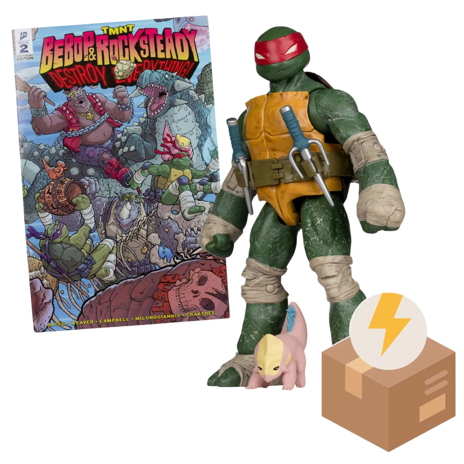 Фигурка TMNT with Comic WaVe2 Raphael — McFarlane Toys Figure BD