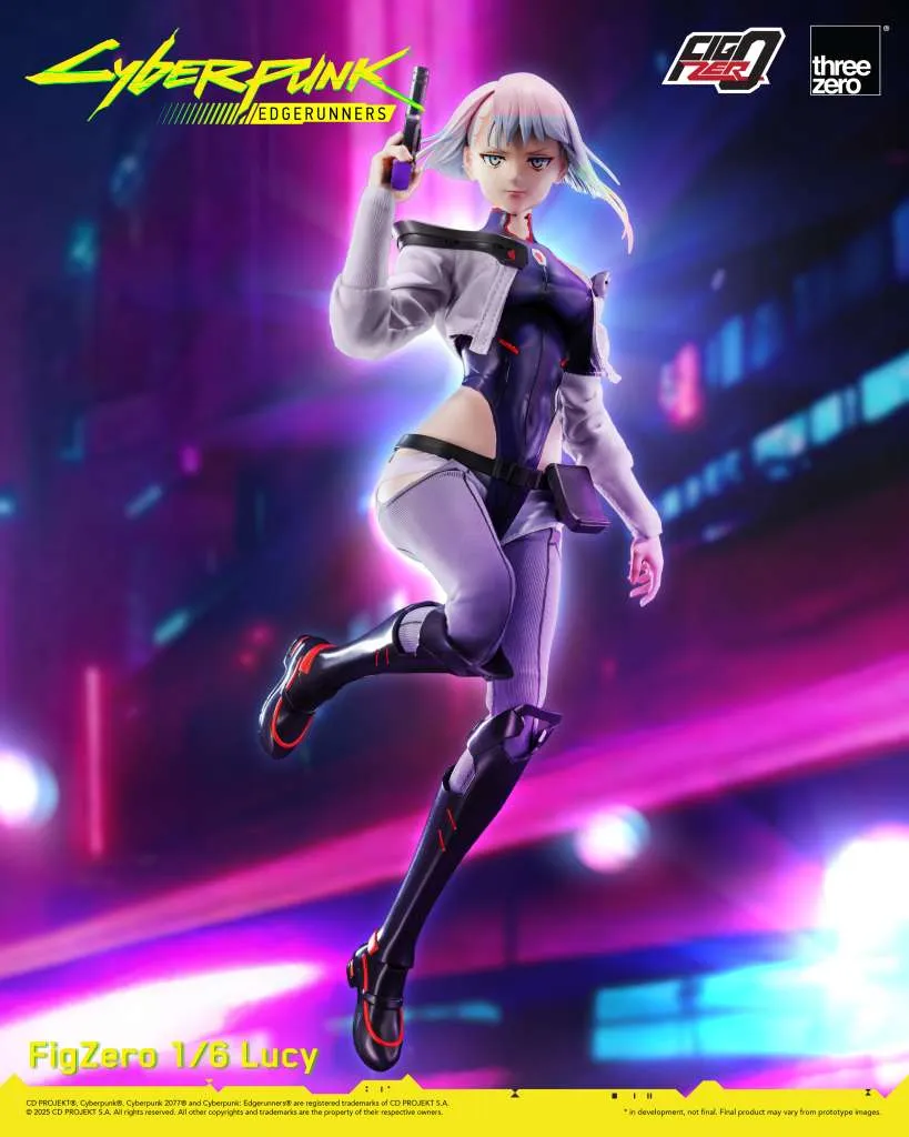 Фигурка Cyberpunk Edgerunners Lucy — ThreeZero 1/6