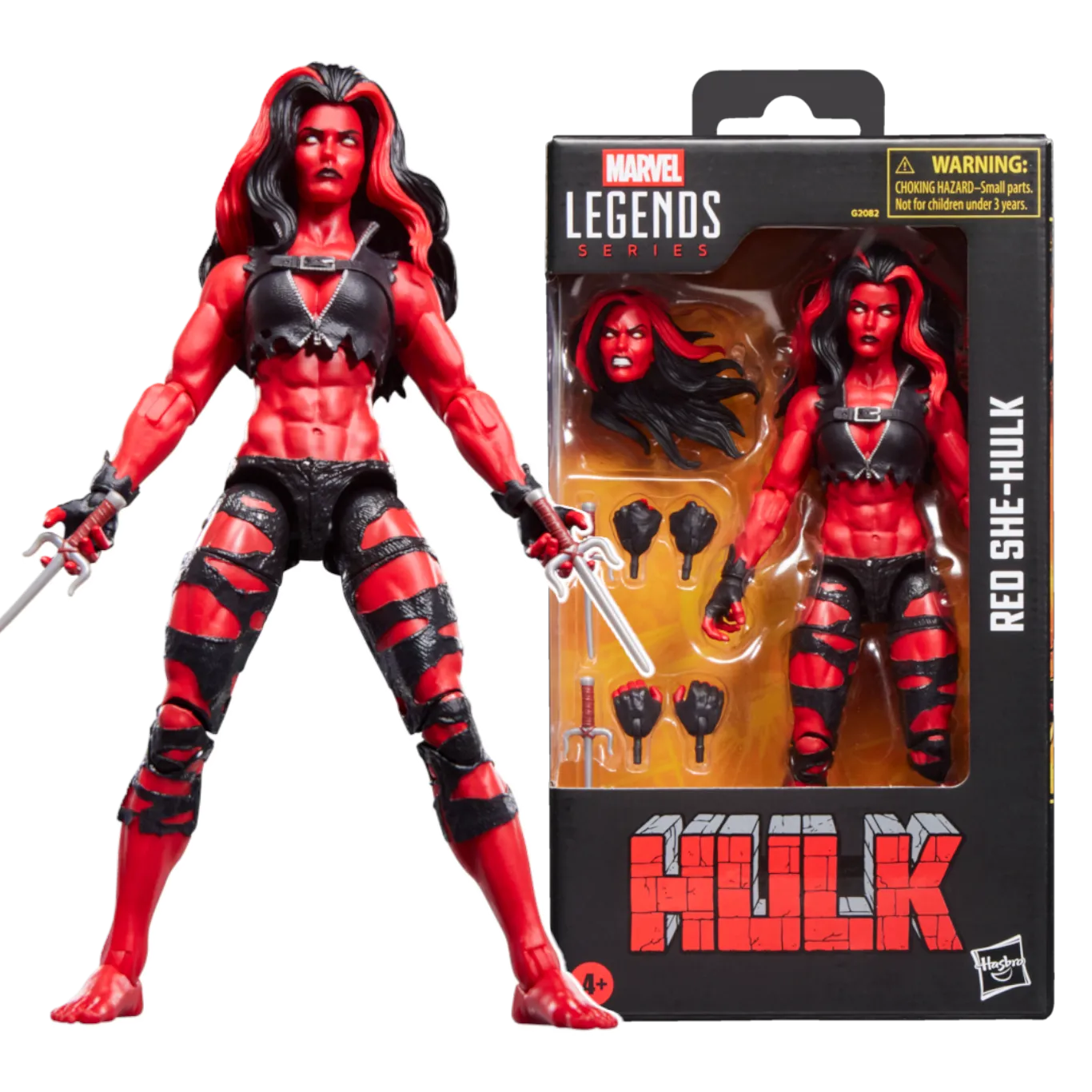 Фигурка Red She-Hulk — Hasbro Marvel Legends Figure