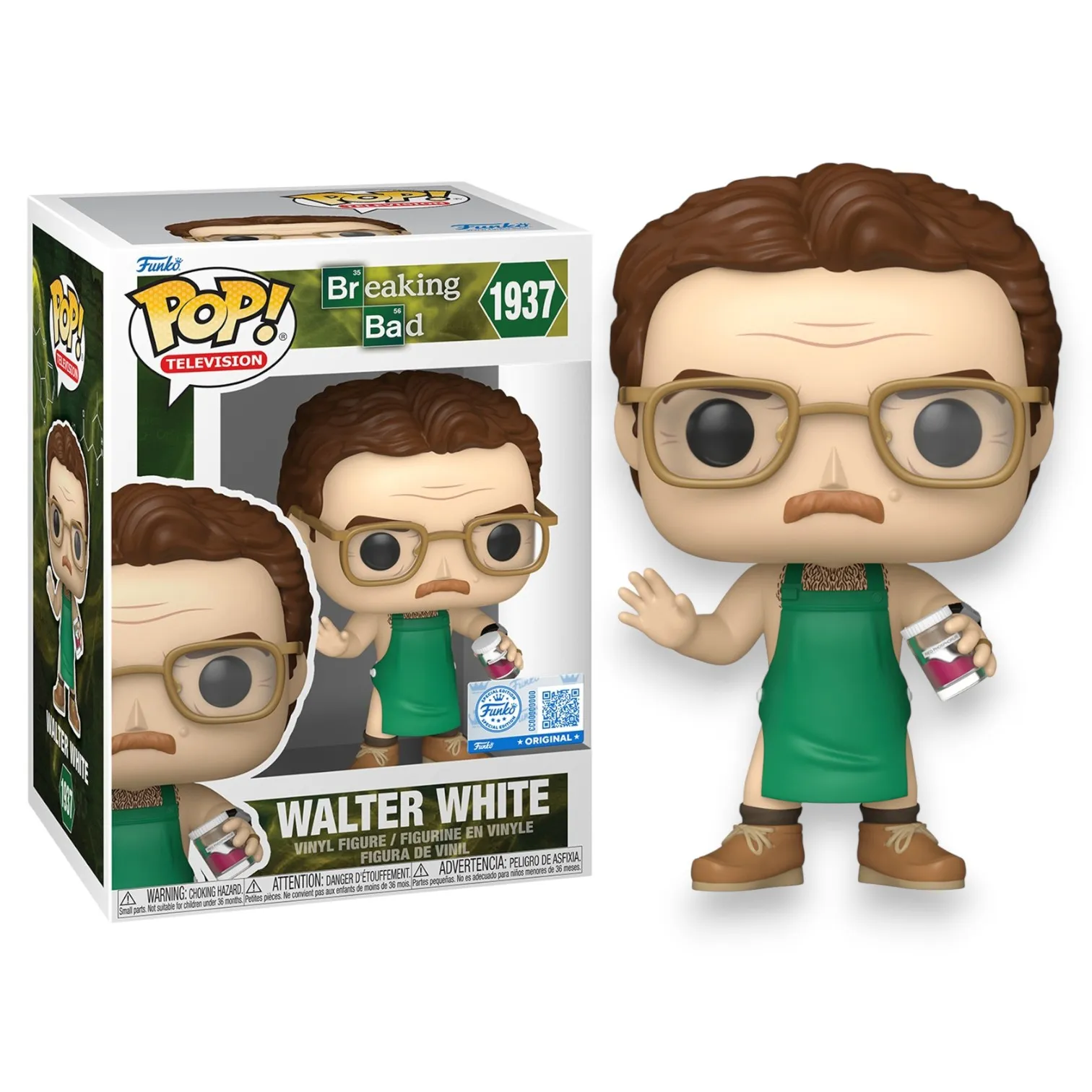 Фигурка Breaking Bad Walter White in Apron Exc — Funko Pop Vinyl 1937