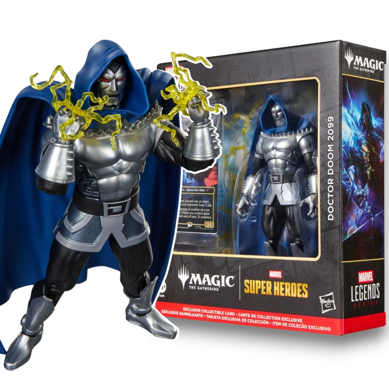 Фигурка Doctor Doom 2099 — Hasbro Marvel Legends Magic The Gathering Action Figure