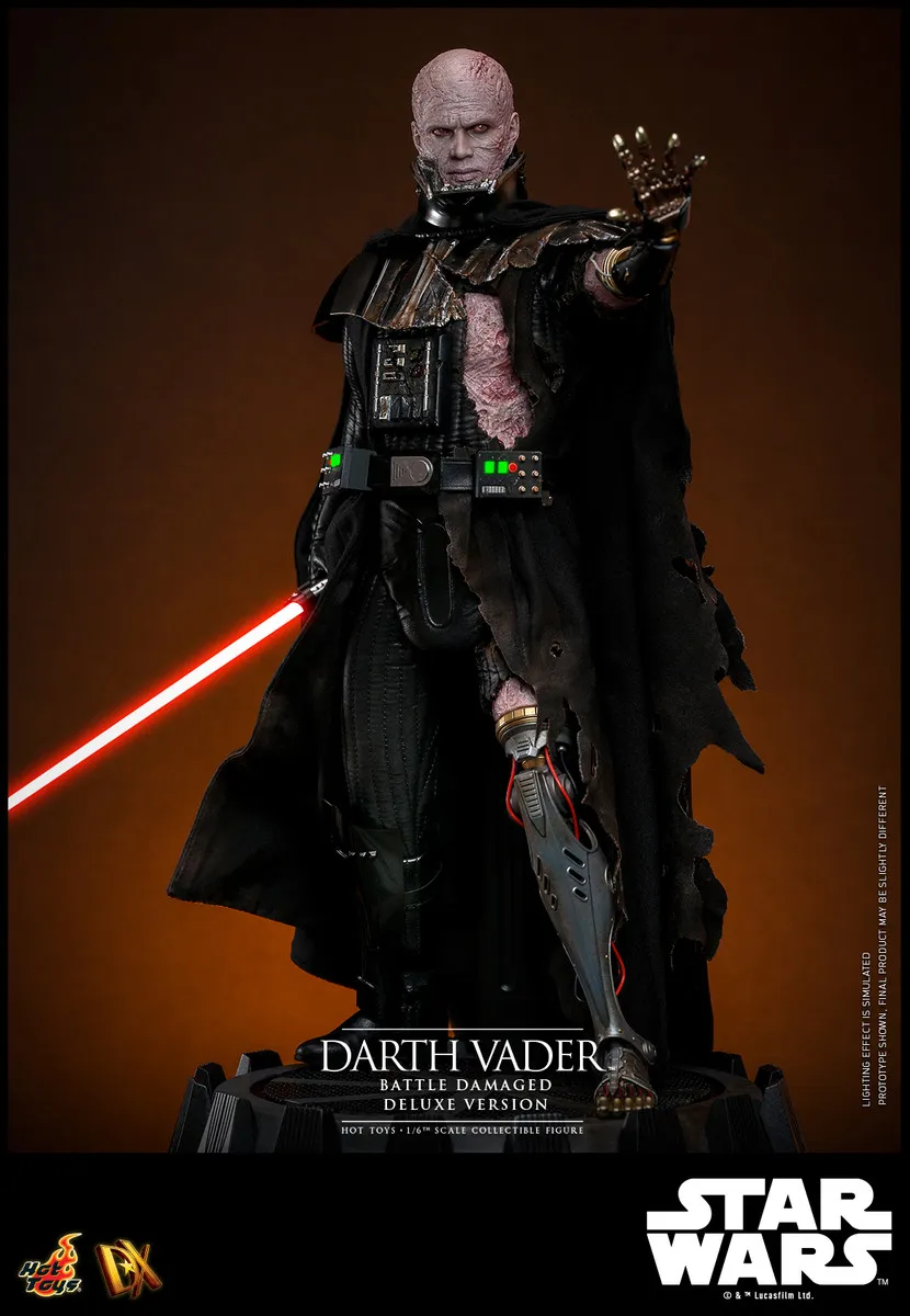 Darth Vader Battle Damaged Hot Toys DX45 Star Wars 1 6 Deluxe GeekZona.ru