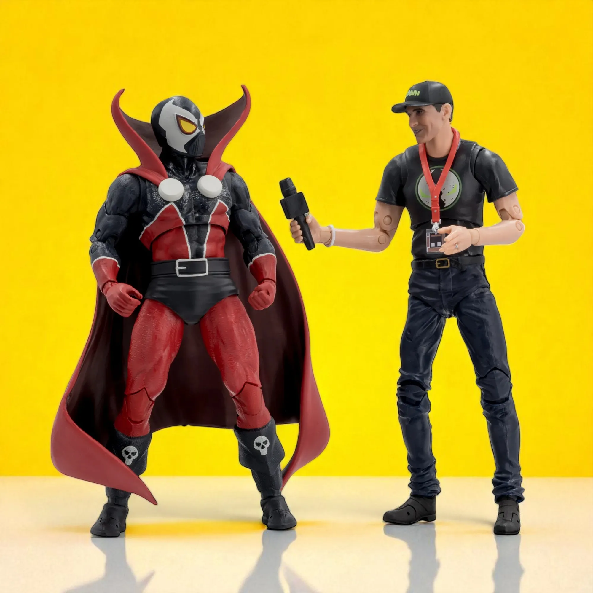 Фигурка Spawn and Todd McFarlane — McFarlane Toys 30th Anniversary 2-Pack