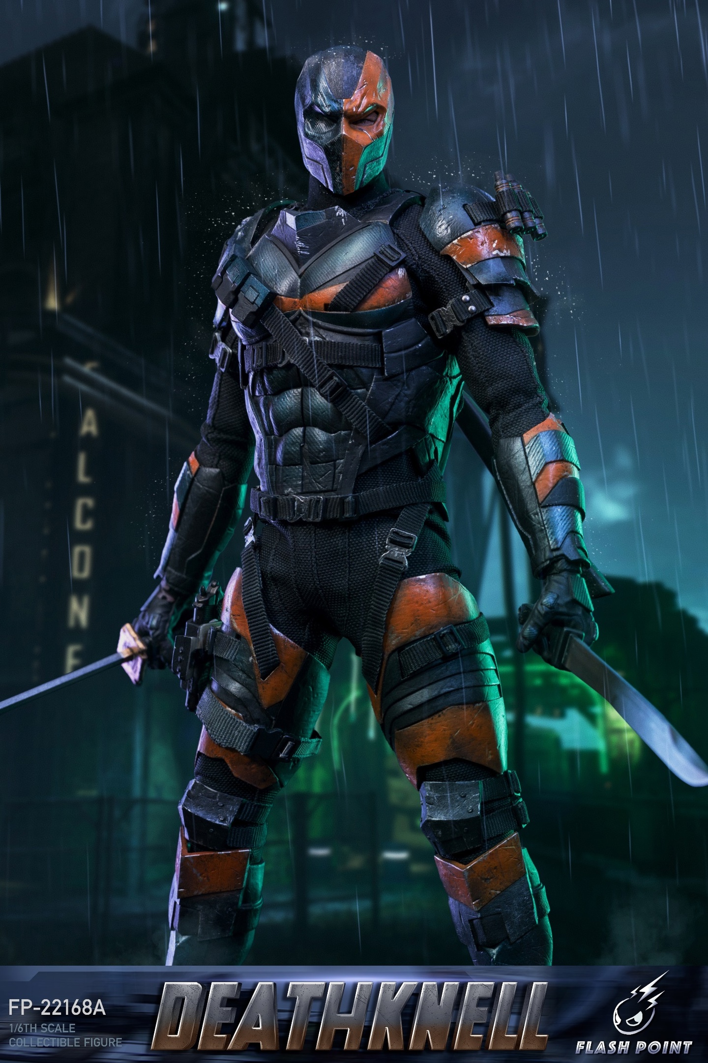 Фигурка Дестроук — Flashpoint Studio FP-22169A Deathstroke 1/6 - купить в  GeekZona.ru