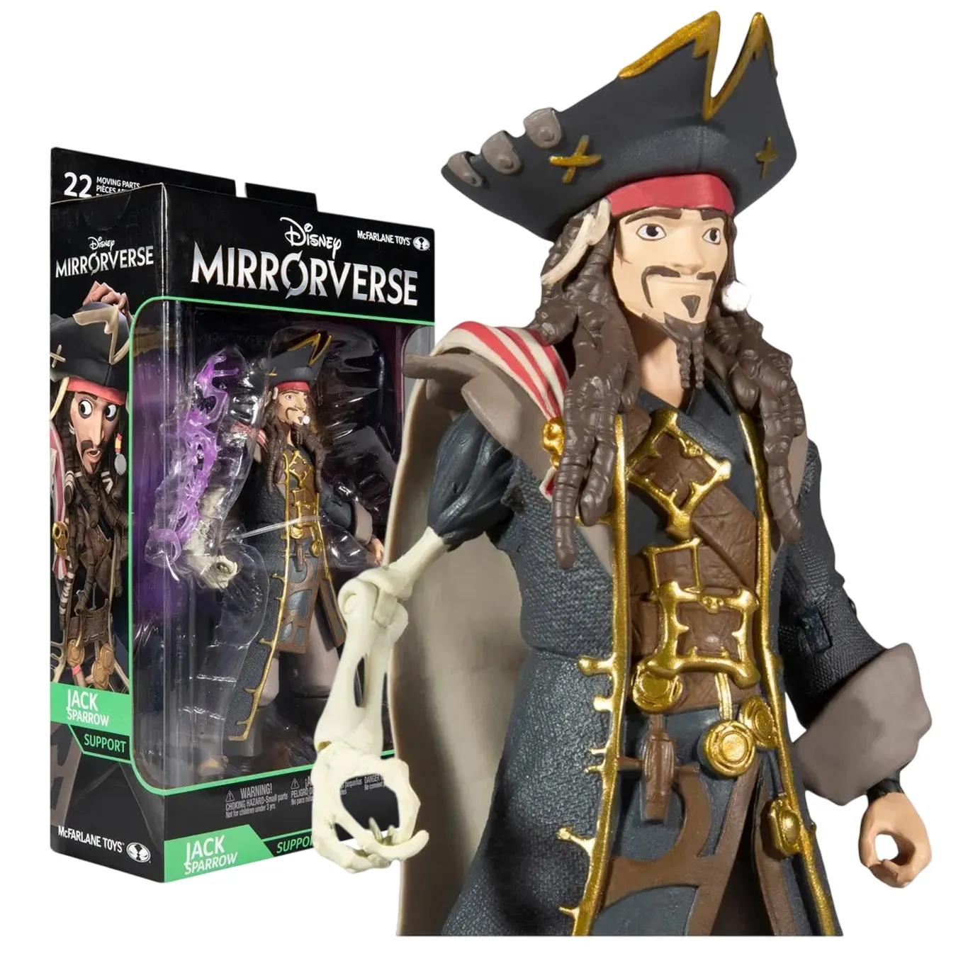 Фигурка Jack Sparrow — McFarlane Toys Disney Mirrorverse