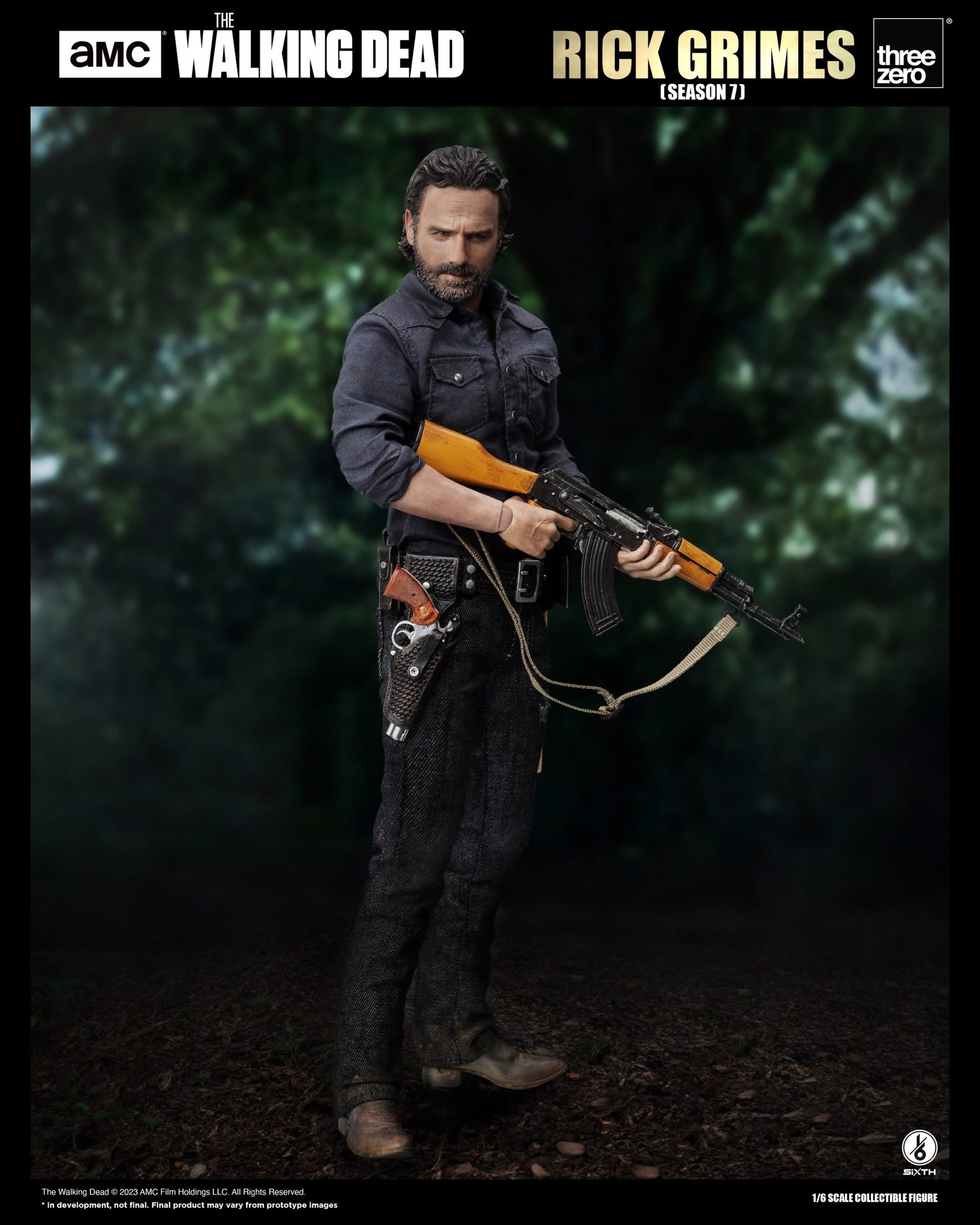 Фигурка Рик Граймс — ThreeZero Walking Dead Rick Grimes Season 7 1/6 -  купить в GeekZona.ru