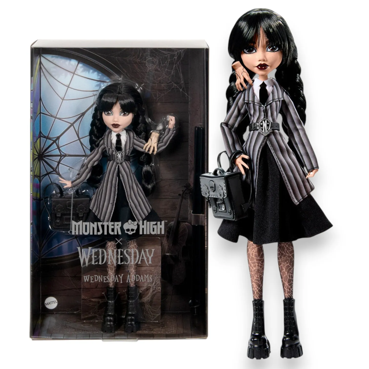 Фигурка Wednesday Doll Nevermore Academy uniform — Mattel Monster High