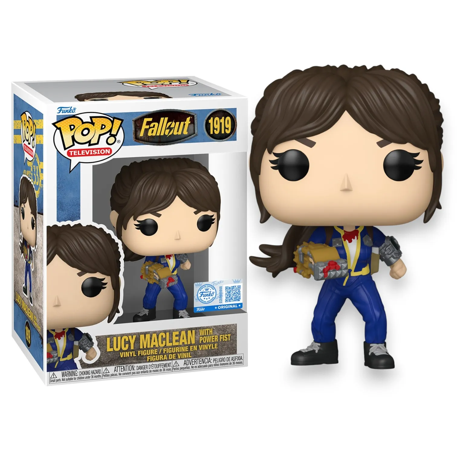 Фигурка Fallout Lucy Maclean with Power Fist Exc — Funko Pop Vinyl 1919