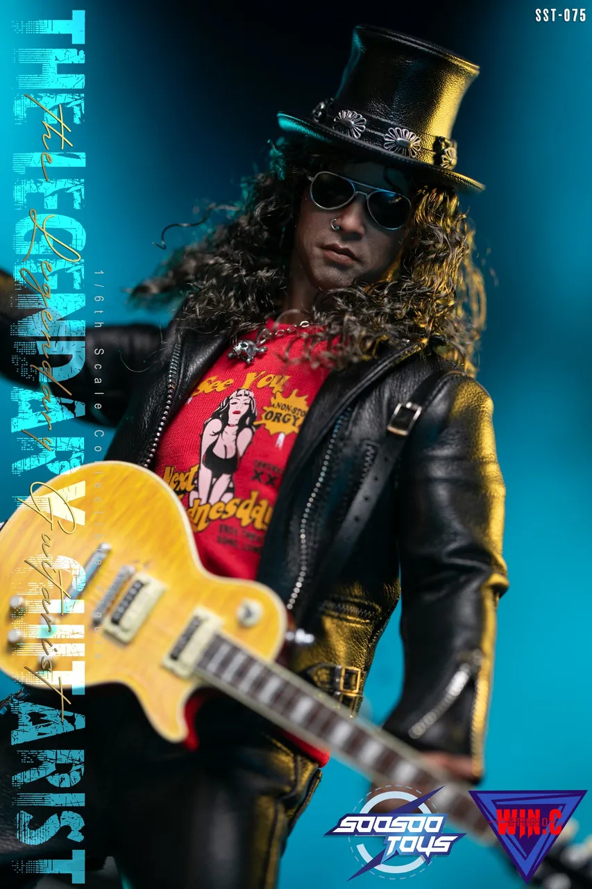 Фигурка Slash Guns N' Roses — Soosootoys Lengendary Guitarist 1/6