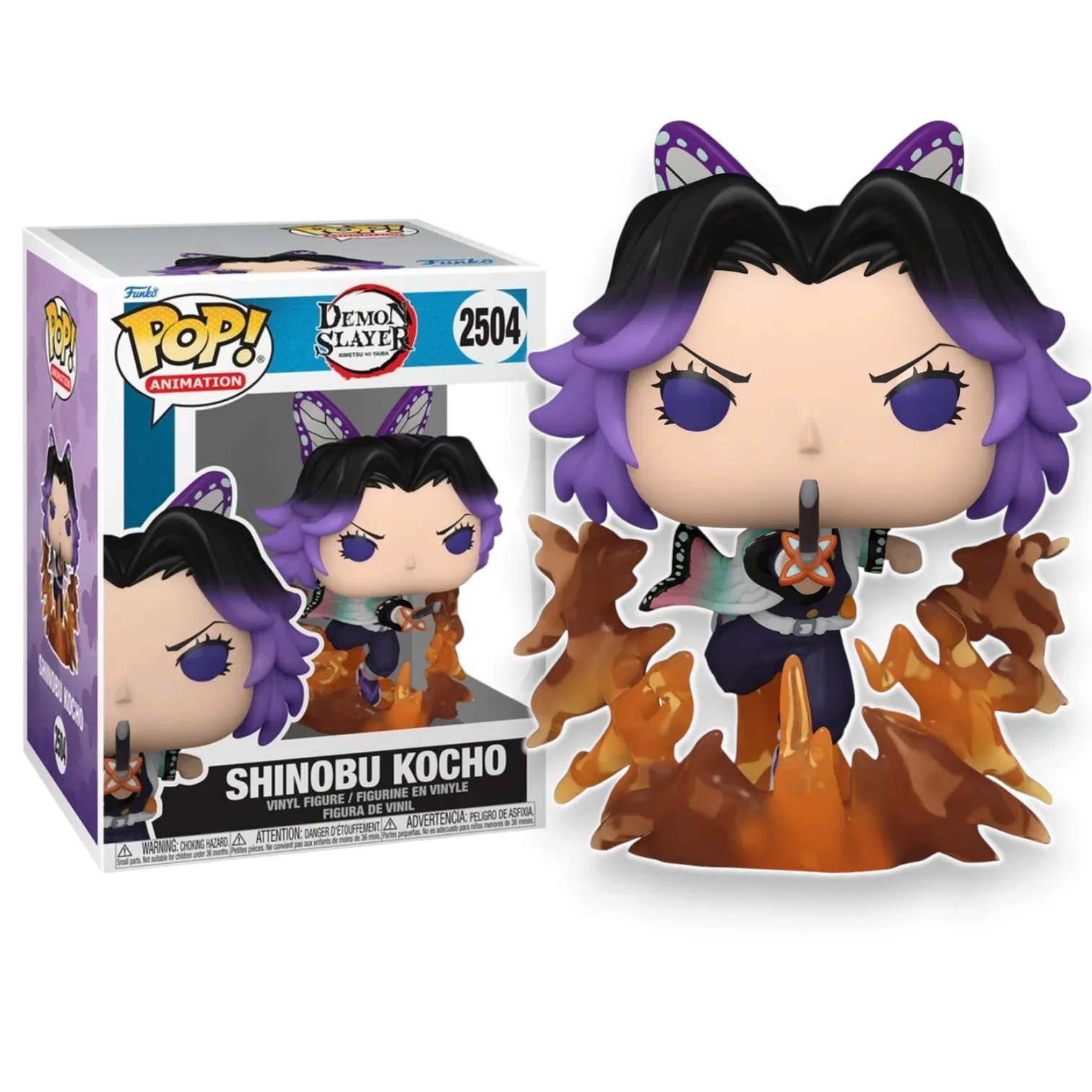 Фигурка Premium Demon Slayer Shinobu Kocho — Funko Pop! Vinyl 2504