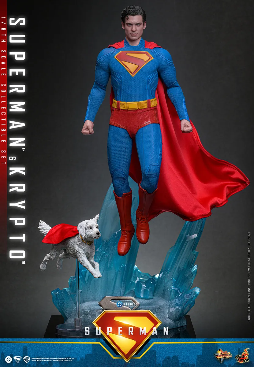 Фигурка Superman w Krypto Set — Hot Toys MMS812 Superman 1/6 Figure