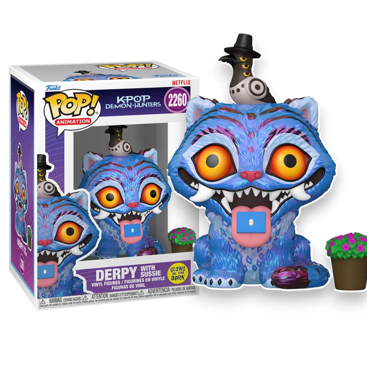 Фигурка Kpop Demon Hunters Derpy with Sussie GW — Funko Pop! Vinyl 2258