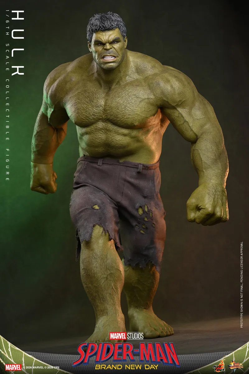 Фигурка Hulk — Hot Toys MMS905 Spider-Man Brand New Day 1/6