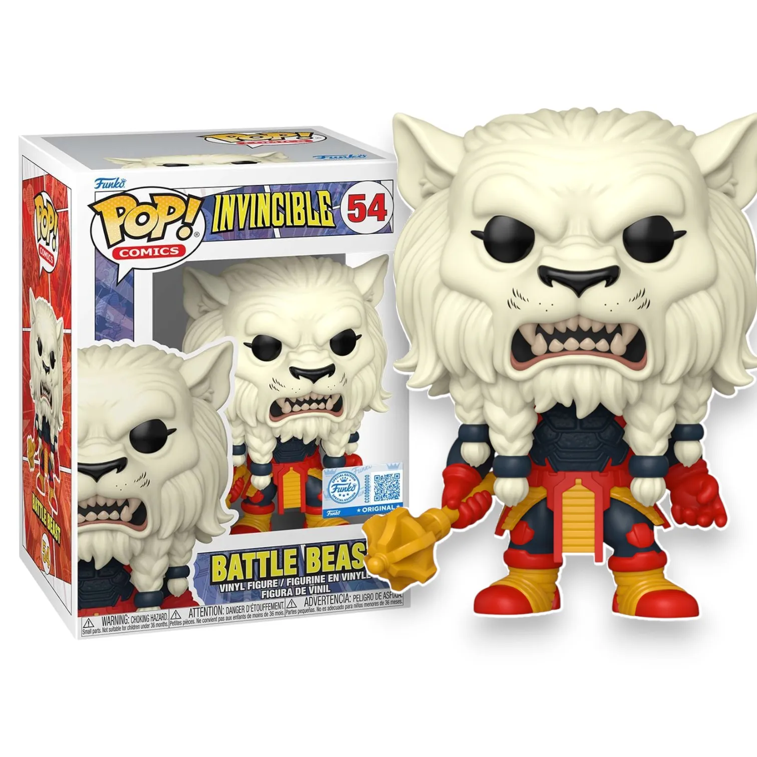 Фигурка Invincible Battle Beast Exc — Funko Pop! Vinyl 54