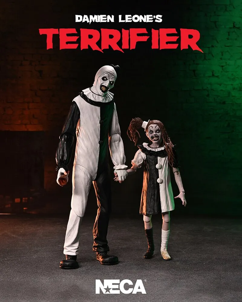 Фигурка Ultimate Art the Clown and Little Pale Girl — Neca Terrifier 2 2-Pack