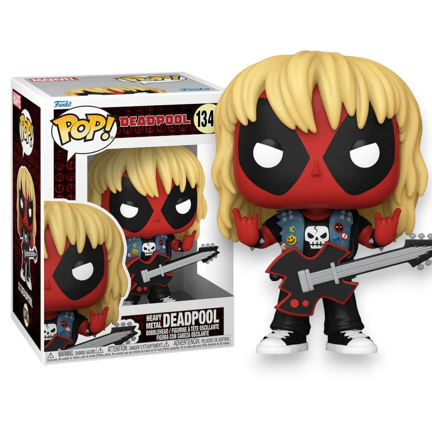 Фигурка Heavy Metal Deadpool — Funko Pop! Vinyl Luke 1343