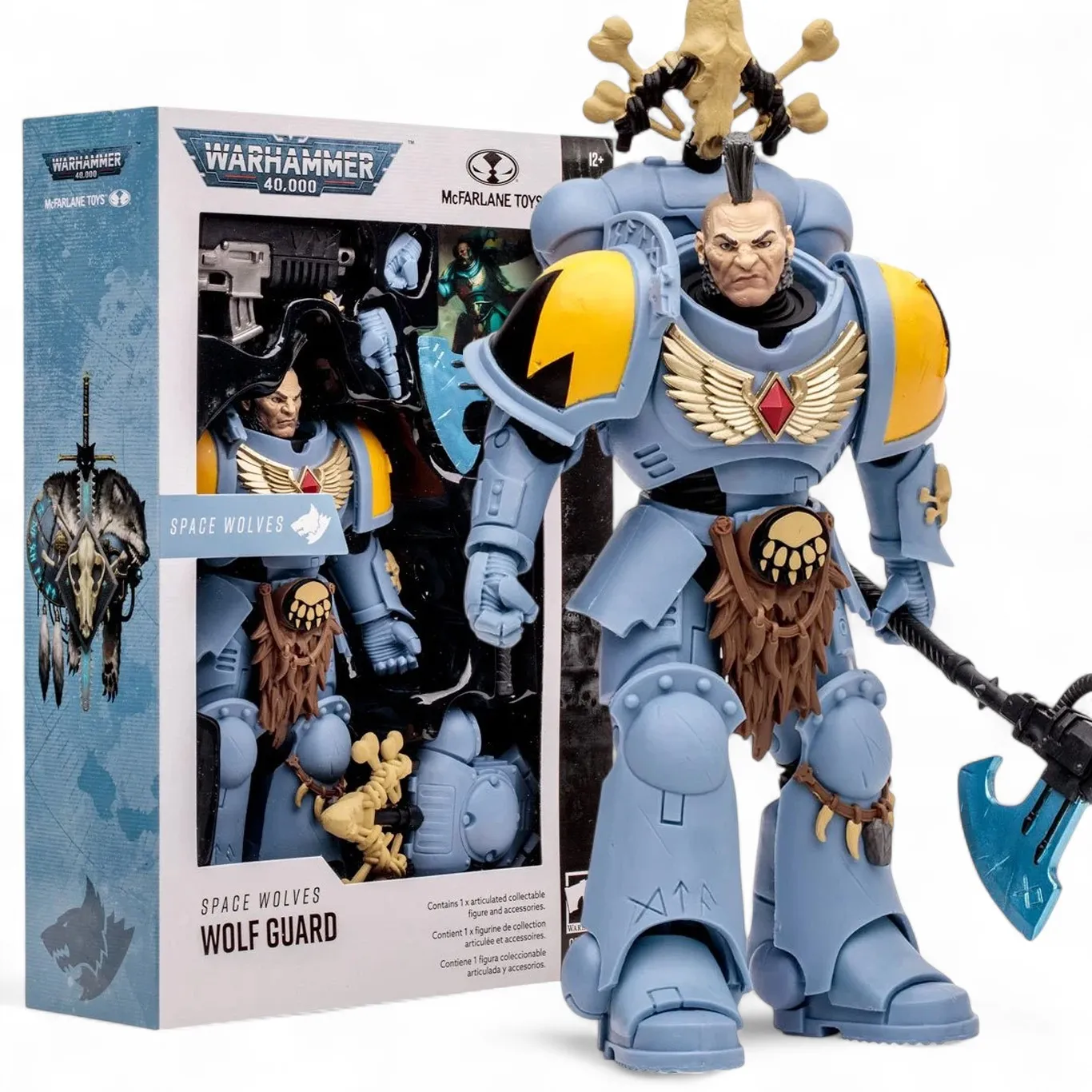 Фигурка Space Wolves Wolf Guard — McFarlane Toys Warhammer 40000