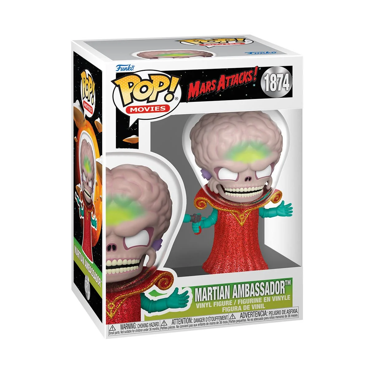 Фигурка Mars Attacks Martian Ambassador — Funko Pop! Vinyl 1874 ...