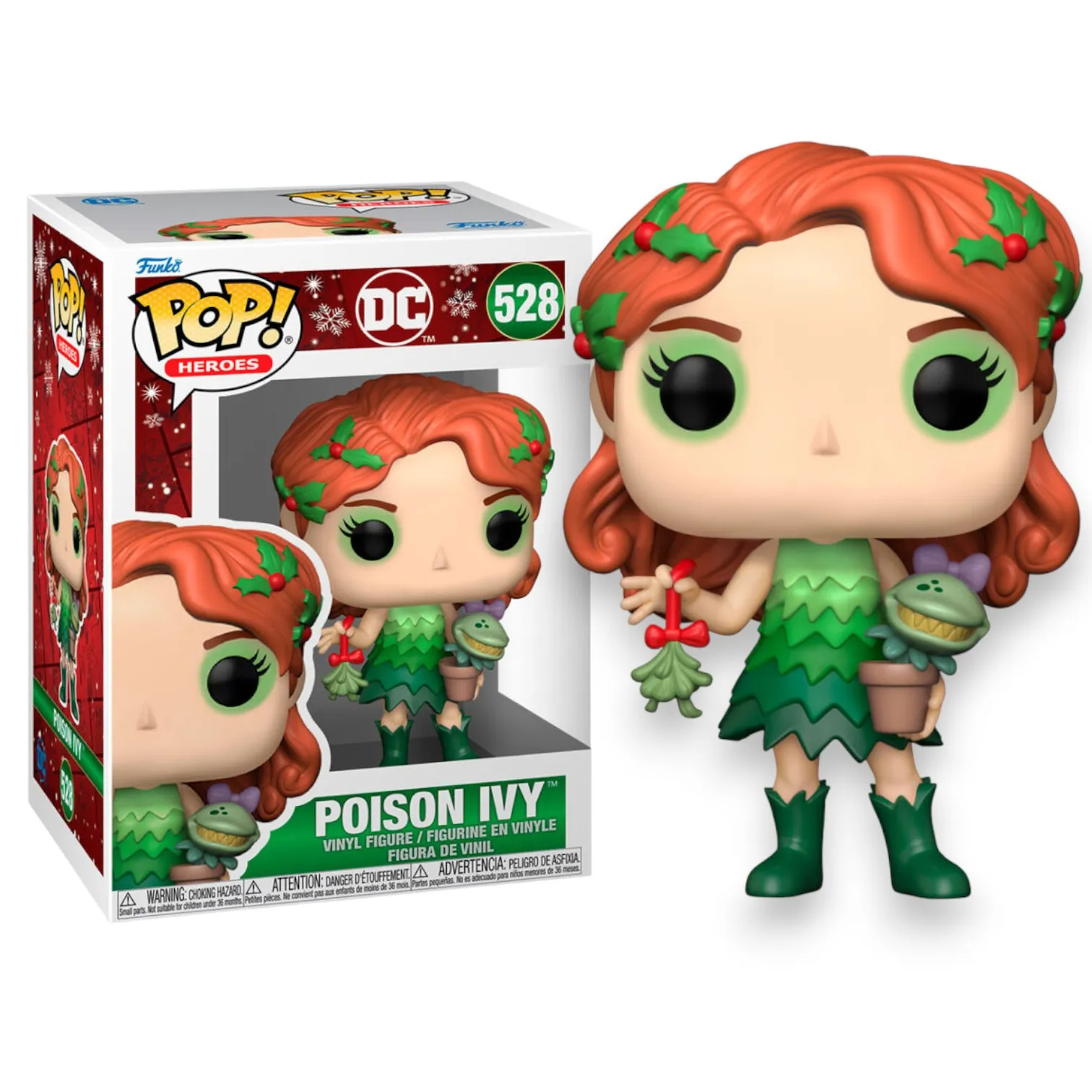 Фигурка DC Comics Poison Ivy Holiday — Funko Pop! Vinyl 528