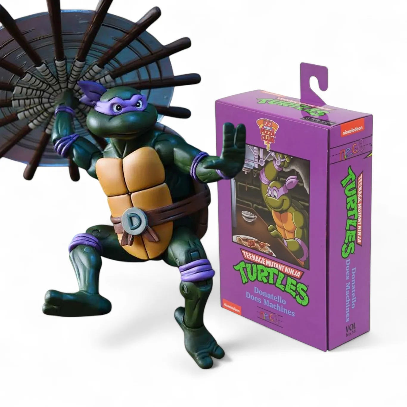 Фигурка Donatello VHS — Neca Teenage Mutant Ninja Turtles Cartoon Ultimate