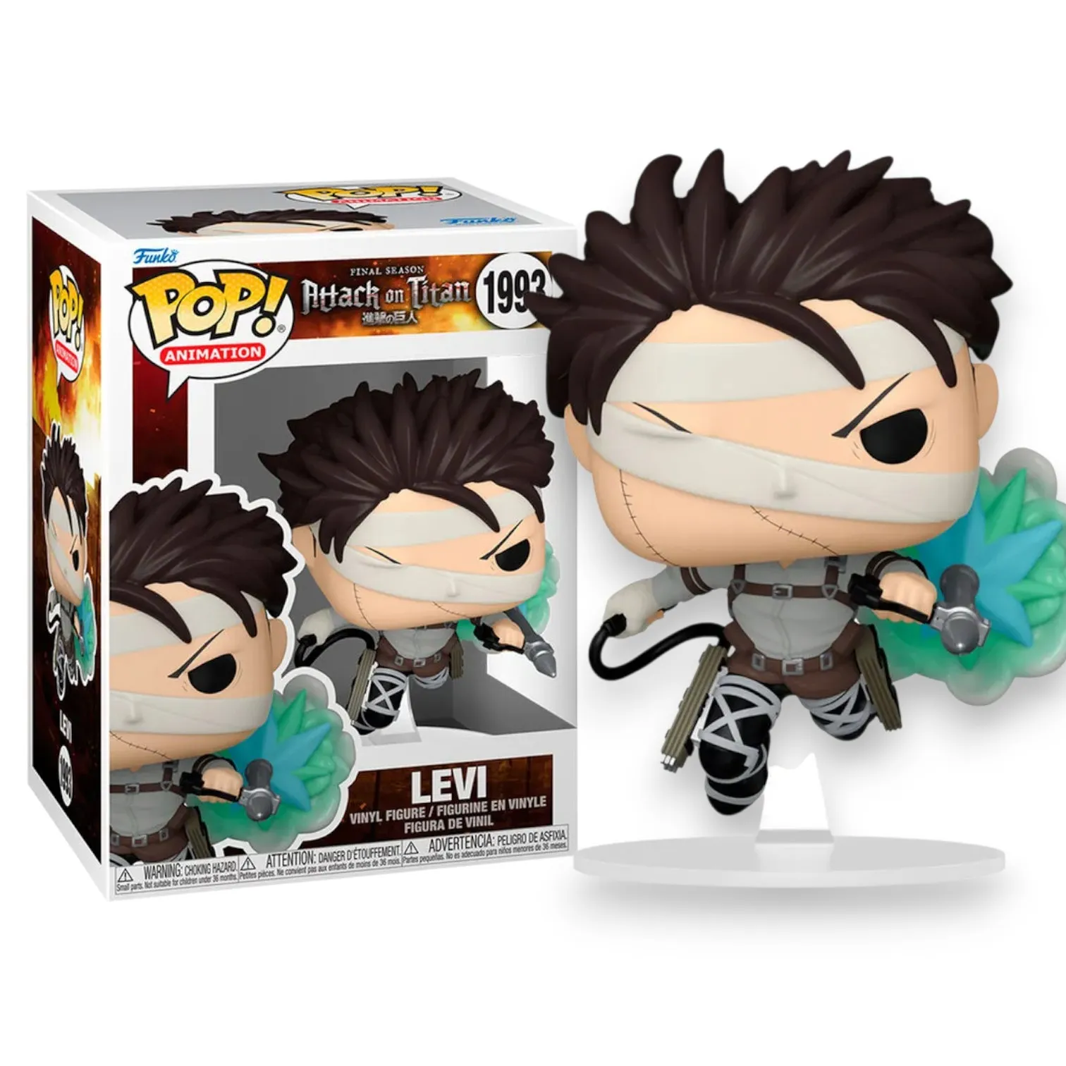 Фигурка Attack on Titan Levi — Funko Pop! 1993