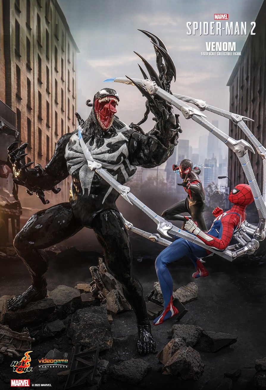 Фигурка Веном — Hot Toys VGM59 Marvel Spider-Man 2 Venom 1/6 - купить в  GeekZona.ru