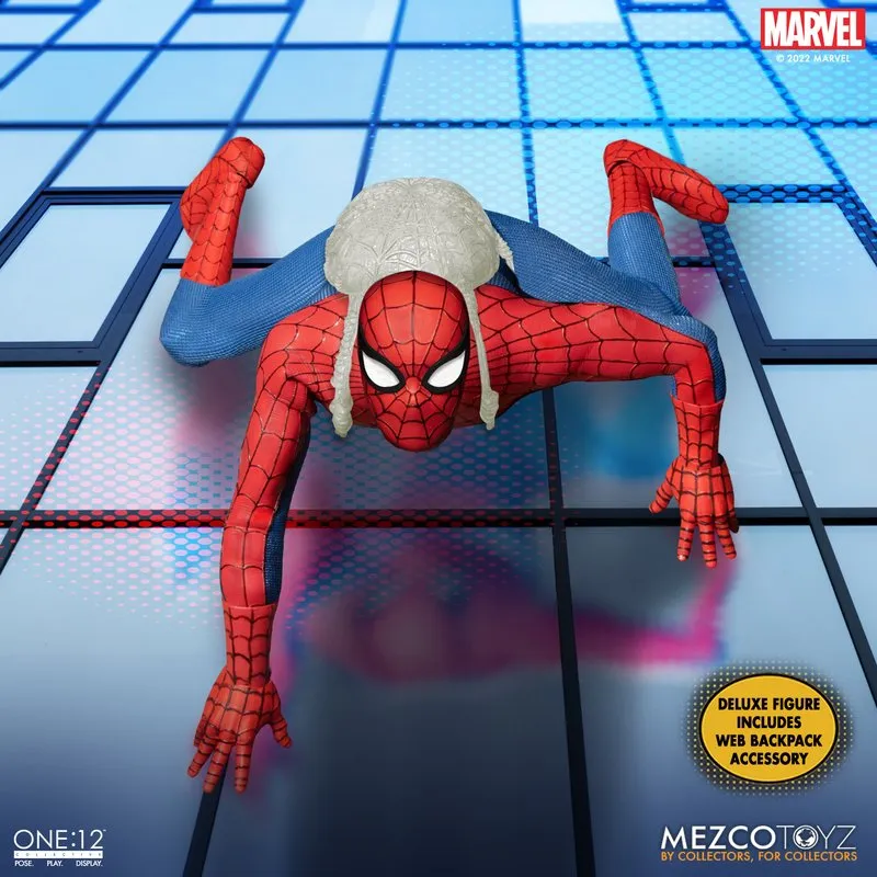 Фигурка Amazing Spider-Man — Mezco One 12 Collective Deluxe