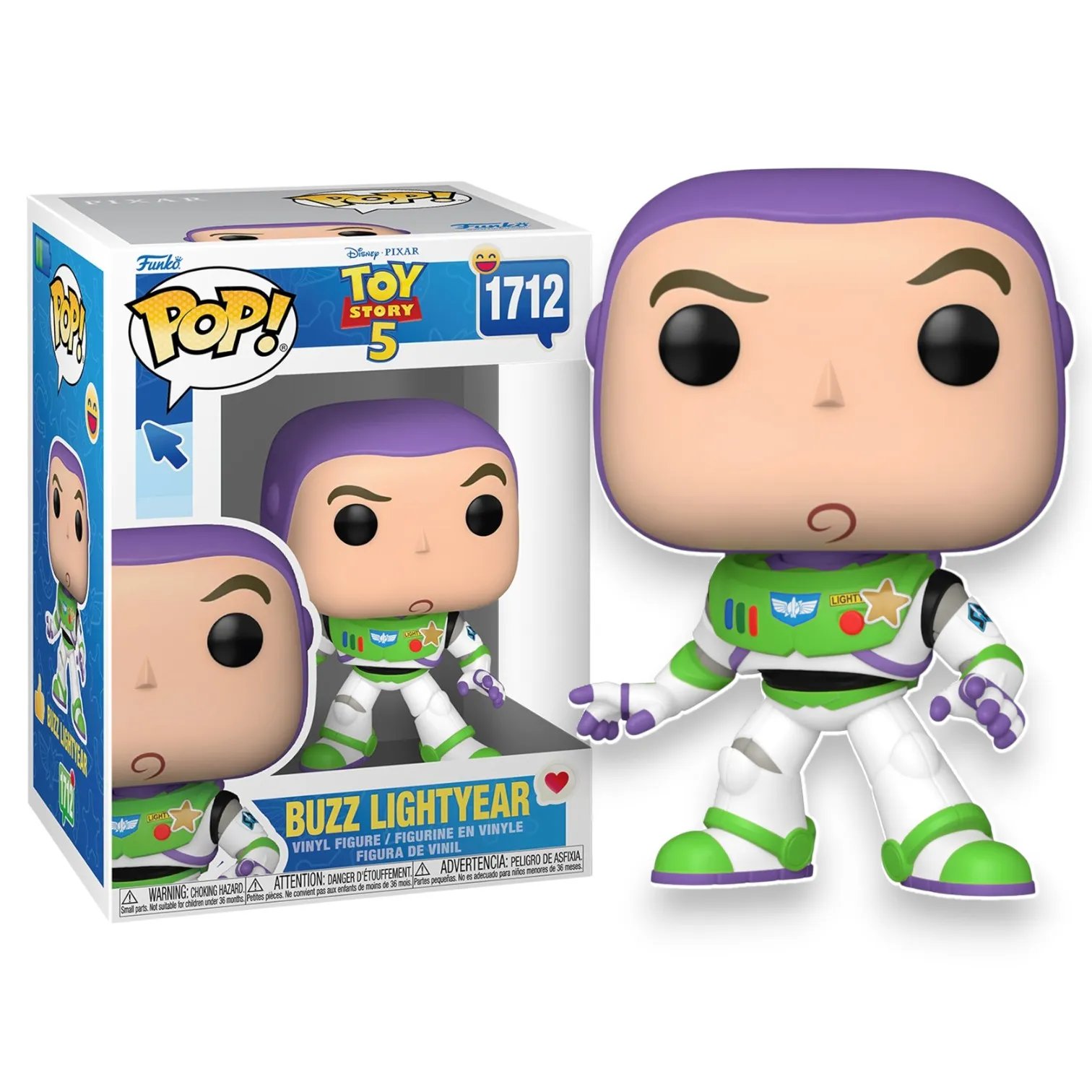 Фигурка Toy Story 5 Buzz Lightyear — Funko Pop! Vinyl Disney 1712